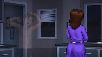 Kisah Musim Panas – Ibu Tiriku Yang Seksi Mengajakku Bercinta Dan Masturbasi Bersama – Bagian 3