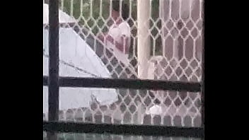 Tetangga Cewek Desi Langsing Ketahuan Lagi Main Sendiri