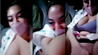 Goyangan Hot Miss Mega Bikin Supir Taxi Gagal Fokus Saat Live