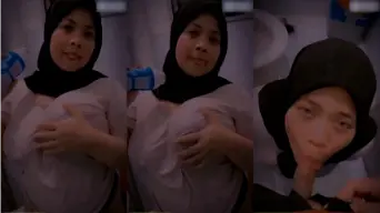 Jilbab Hitam Menggoda Dengan Payudara Ganas Yang Menggila Di Tiktok