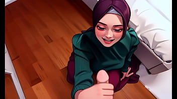 Gadis Muslimah Berhijab Tunduk Dan Lumatkan Batangku Dengan Penuh Nafsu