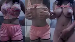 Gadis Muda Montok Dengan Payudara Bulat Yang Menggoda