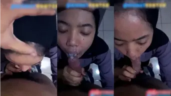 Ukhti Seksi Mengulum Kemaluan Pria Dengan Penuh Nafsu