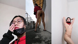 Abg Tiktok Bikin Heboh Dengan Aksi Telanjang Di Area Publik