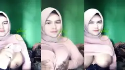 Gadis Berjilbab Gaby Dengan Payudara Montok Dan Puting Menggoda