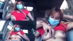 Menggilai Ayang Penuh Nafsu Di Dalam Mobil