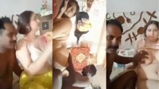 Prajurit Rajasthan Main Gila-gilaan Dengan Istri Montok Temannya