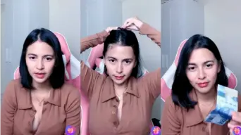 Tayangan Langsung Miss Almira, Belahan Dada Menggoda
