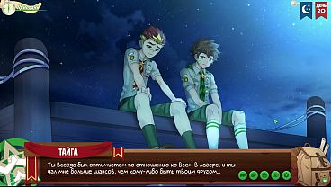 Pertemuan Malam Di Perkemahan Teman: Episode 31 – Percakapan Panas Yang Tak Terduga (dub Rusia)