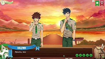Game: Persahabatan Panas Di Perkemahan, Episode 59 – Klimaks Musim Yang Menggoda (dubbing Rusia)