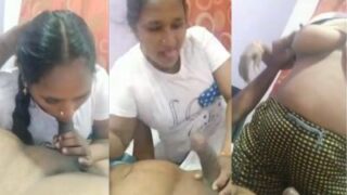 Gadis Desa Mengisap Kontol Hitam Kekasihnya Saat Bercinta Di Hotel