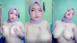 Tiktok Heboh, Hijabers Pamer Payudara Besar Menggoda
