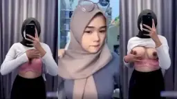 Tiktoker Hijab Toket Montok Bugil Goyang Hot