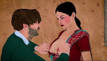 Desi Bhabhi Kesepian Puaskan Lapar Memeknya Dengan Kontol Tebal Si Tuan Rumah