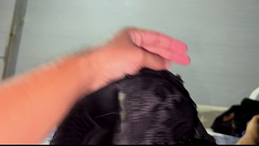 Kakak Tiri, Dasar Mesum! Daripada Coli Pakai Celana Dalamku, Mending Aku Kasih Blowjob Rusia Pake Payudara Gede Ini, Dan Berikan Kontol Besarmu Serta Spermanya Padaku!