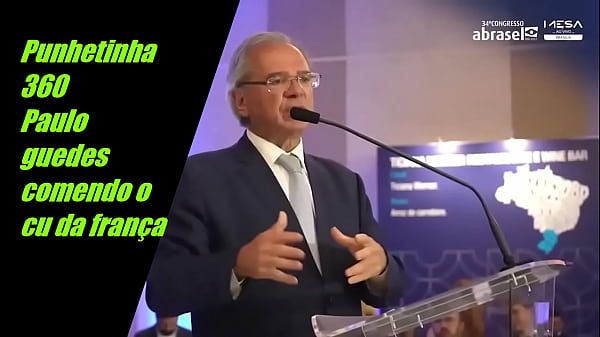 Paulo Guedes Lambendo A Buceta Da França