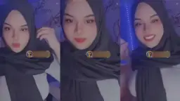 Arrazyny Pake Hijab Lagi Live Di Bigolive, Goyang-goyang Bikin Tegang.