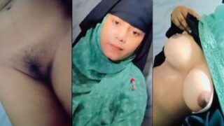 Cewek Muslim Montok Rekam Video Mesum Di Kamar Mandi