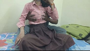Cewek Kuliahan India Digebukin Kontol Pacar Di Kosan, Ngeres Abis!
