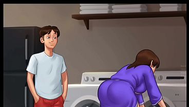 Malam Musim Panas Penuh Rahasia [v21.0.0] | Ibu Tiri Diam-diam Ngintipin Aku (18+) | Novel Visual Panas Buat Yang Udah Dewasa
