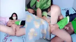 Ayank Pasangan Sejoli Live Barbar, Ngewe Di Depan Kamera Sampai Muncrat.
