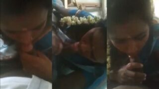 Chennai Cewek Ngeblowjob Cowoknya Pake Gaya Tamil, Bikin Makin Panas
