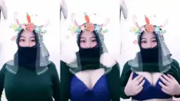 Ukhti Fira Pake Jilbab Ijo, Bikin Pengen Robek Pelan-pelan